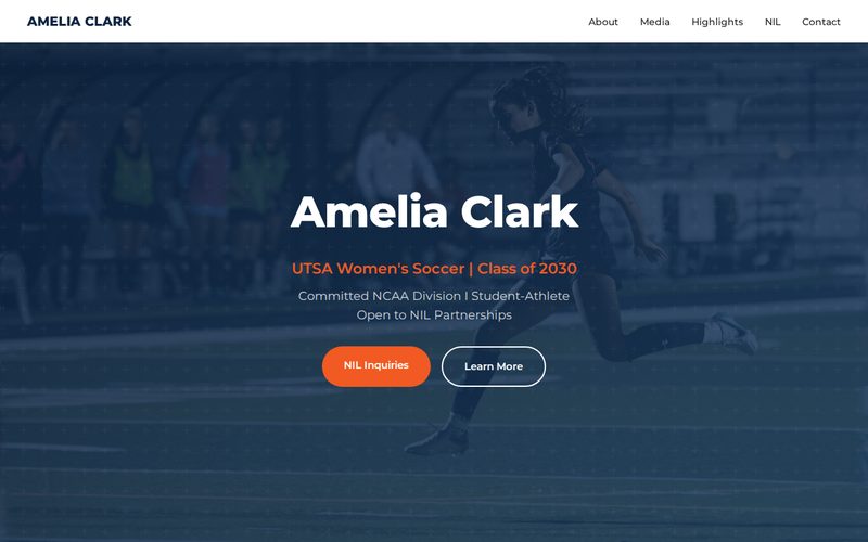 Amelia Clark website